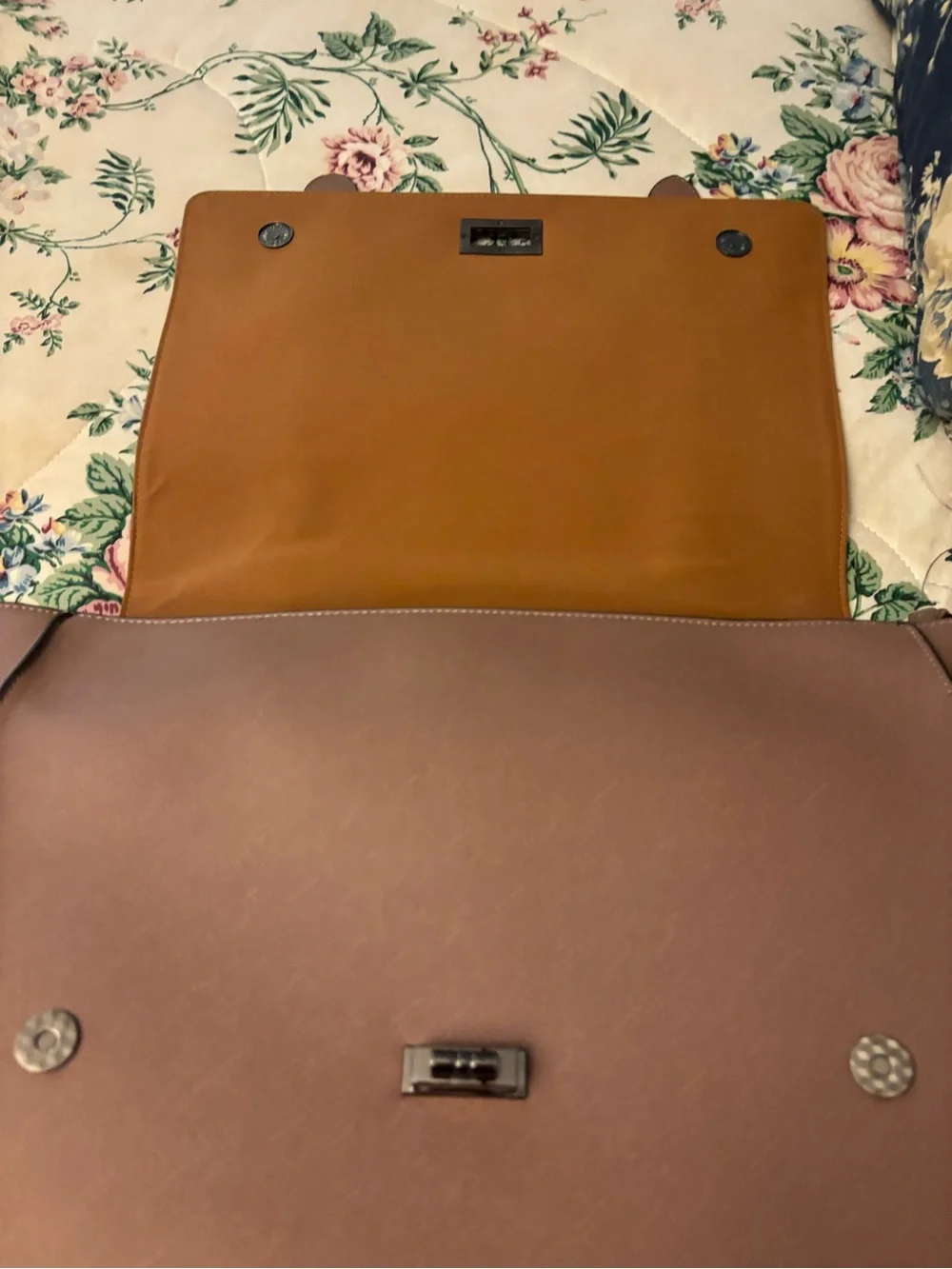 Classic Woman’s Mauve Briefcase Satchel - Ease Gate